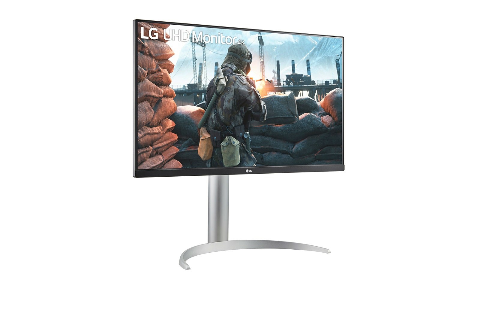 Monitor LG 27" 27UP650K-W UHD 4K DP HDMI IPS 16:9 - obrazek 3