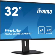 Monitor komputerowy iiyama ProLite XB3288UHSU-B5 80 cm (31.5″) 3840 x 2160 px 4K Ultra HD LCD Czarny