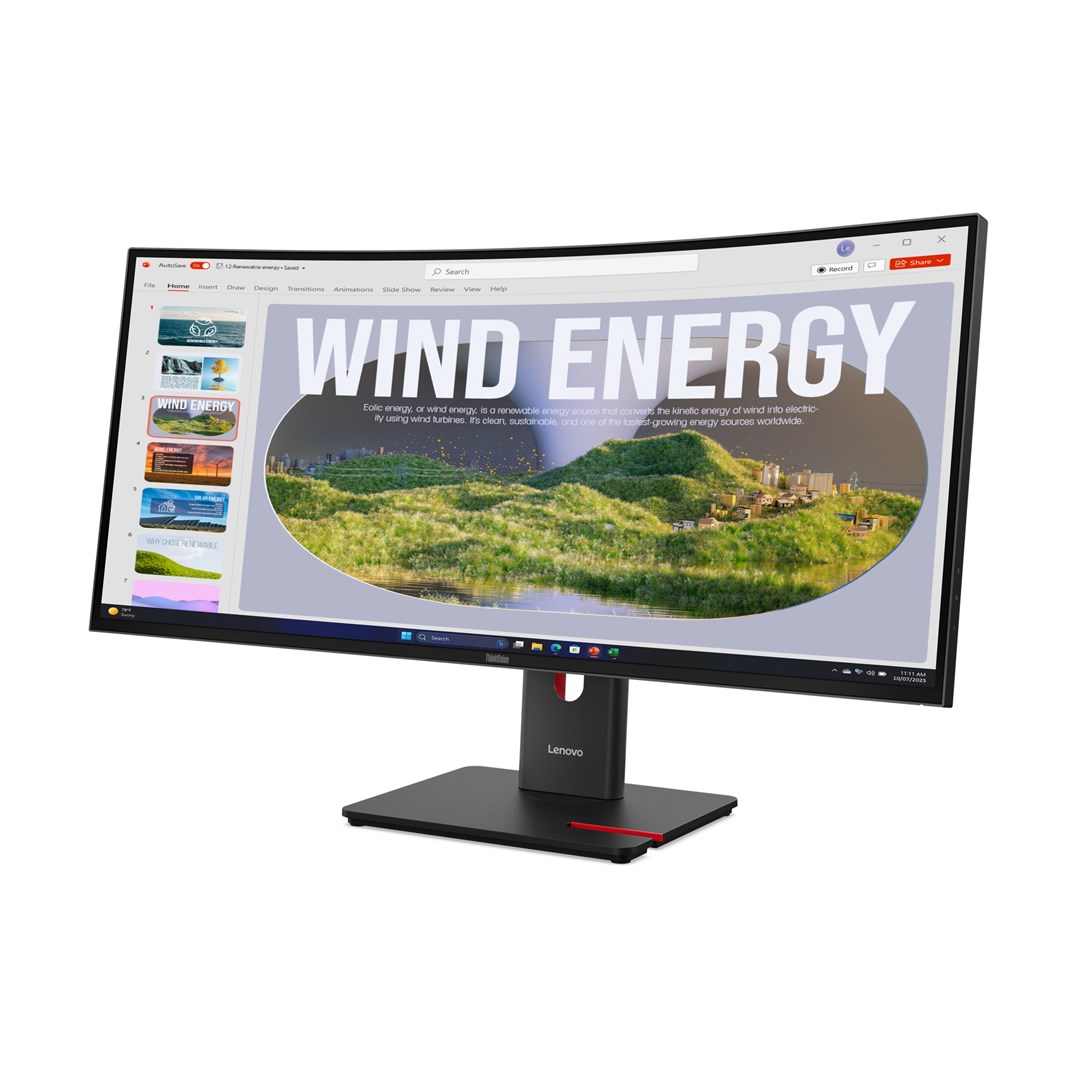 Monitor Lenovo T34WD-40 T34WD40 (64AEGAT1EU) - obrazek 2