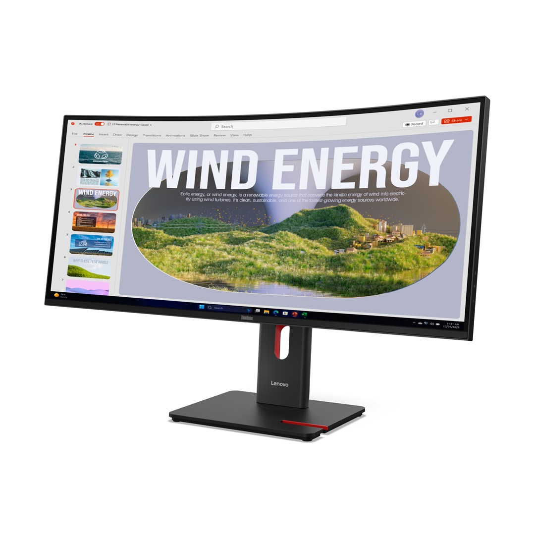 Monitor Lenovo T34WD-40 T34WD40 (64AEGAT1EU) - obrazek 3