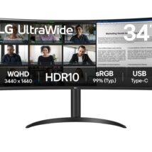 MONITOR LG LED 34″ 34WR50QK-B 100Hz