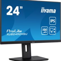iiyama XUB2492HSU-B6 monitor komputerowy 60,5 cm (23.8″) 1920 x 1080 px Full HD LED Czarny