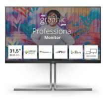 AOC U32U3CV monitor komputerowy 80 cm (31.5″) 3840 x 2160 px 4K Ultra HD LCD Czarny