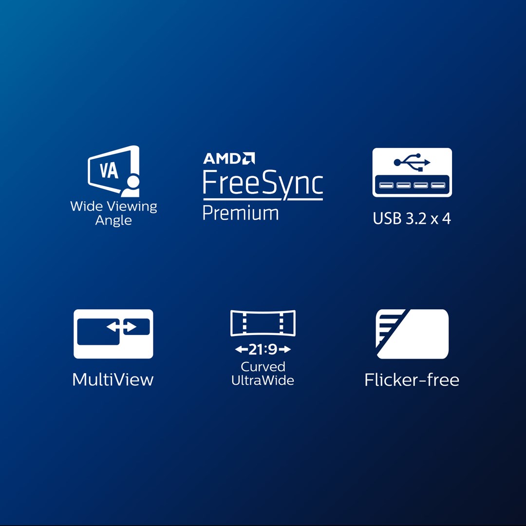 MONITOR PHILIPS LED 34" 346E2CUAE/00 - obrazek 2