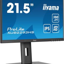 iiyama ProLite XUB2293HS-B6 monitor komputerowy 54,6 cm (21.5″) 1920 x 1080 px Full HD LED Czarny