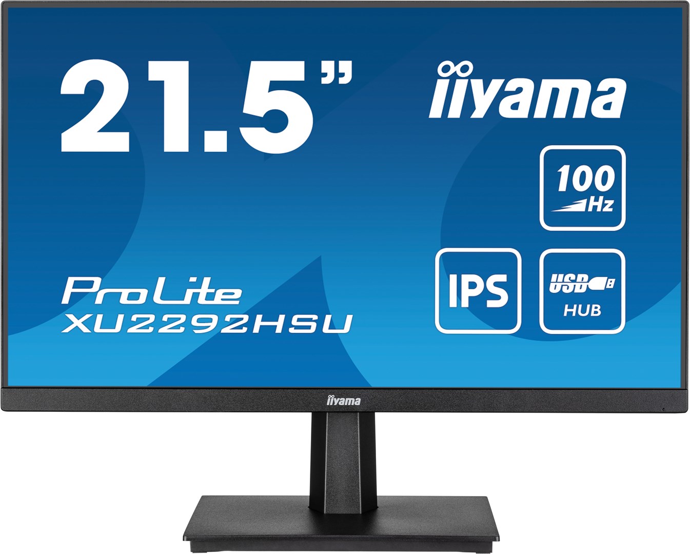 Monitor IIYAMA XU2292HSU-B6 21.5 cali ETE IPS Full HD 100Hz 250cd/m2 0.4ms HDMI DP USB-HUB 4x3.2 Głośniki - obrazek 2
