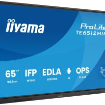 Monitor IIYAMA 163.9cm (65″) TE6512MIS-B4AG 16:9 Touch 2xHDMI+2xUSB-C (Speditionsversand)