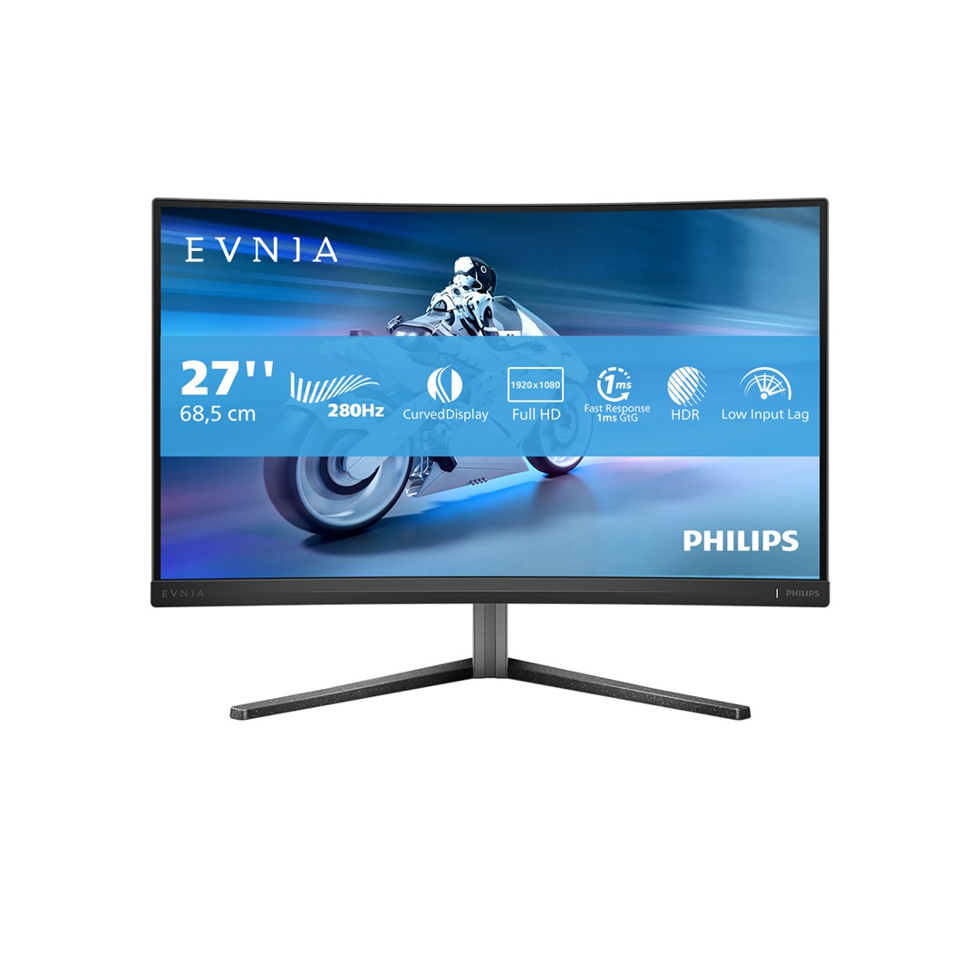 Philips Evnia 5000 27M2C5200W/00 monitor komputerowy 68,6 cm (27") 1920 x 1080 px Full HD LCD Czarny - obrazek 2