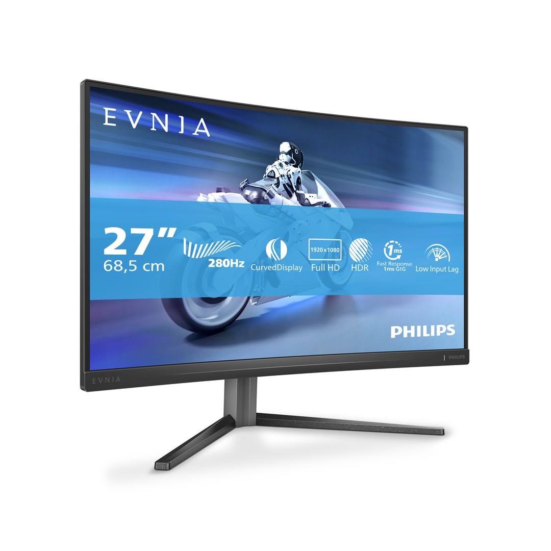 Philips Evnia 5000 27M2C5200W/00 monitor komputerowy 68,6 cm (27") 1920 x 1080 px Full HD LCD Czarny - obrazek 3