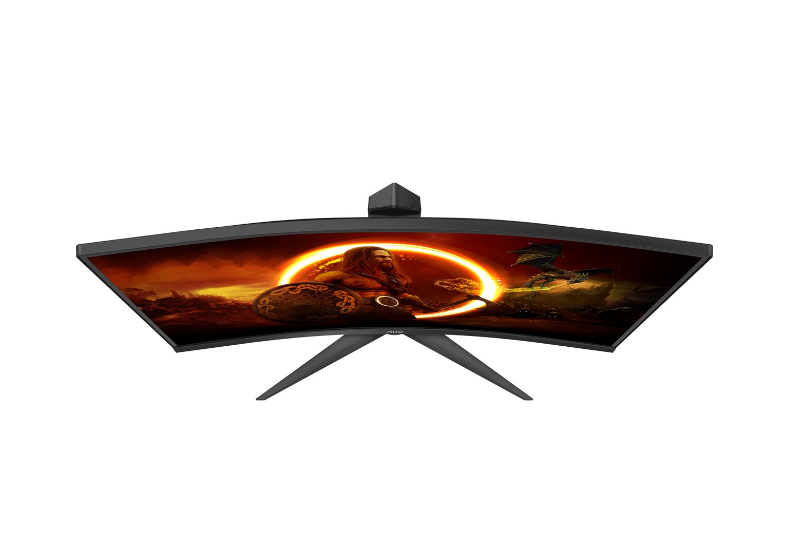 Monitor komputerowy AOC G2 C27G2Z3/BK 27'' 1920x1080 Full HD LED Czarny, Czerwony - obrazek 3