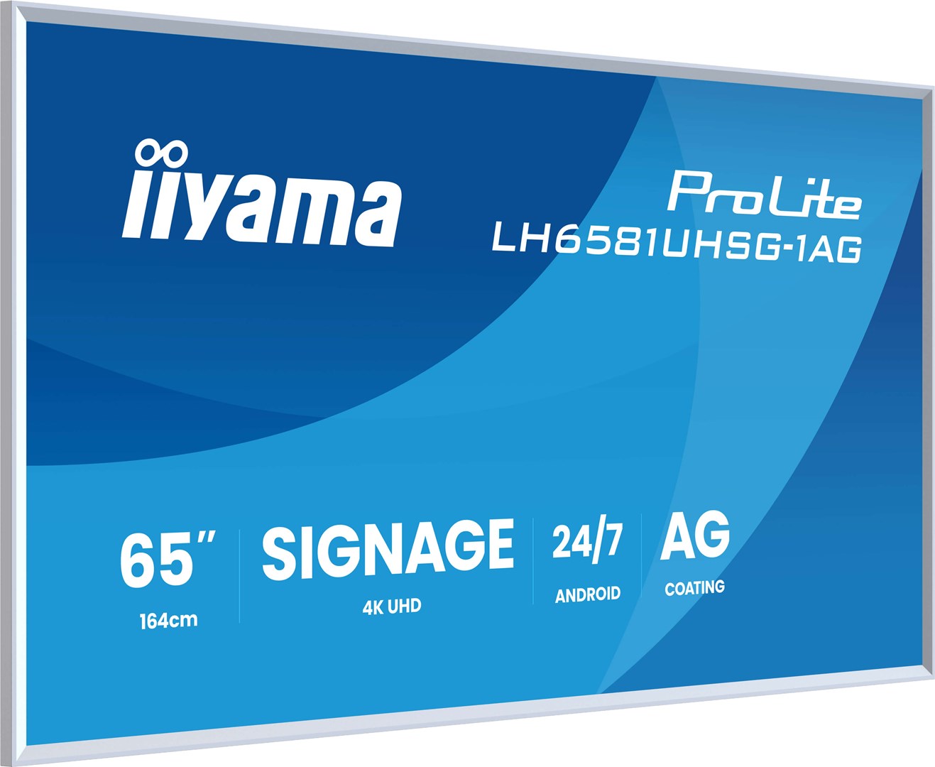 Monitor IIYAMA 164.0cm (64,5") LH6581UHSG-1AG 16:9 2xHDMI+USB-C (Speditionsversand) - obrazek 3