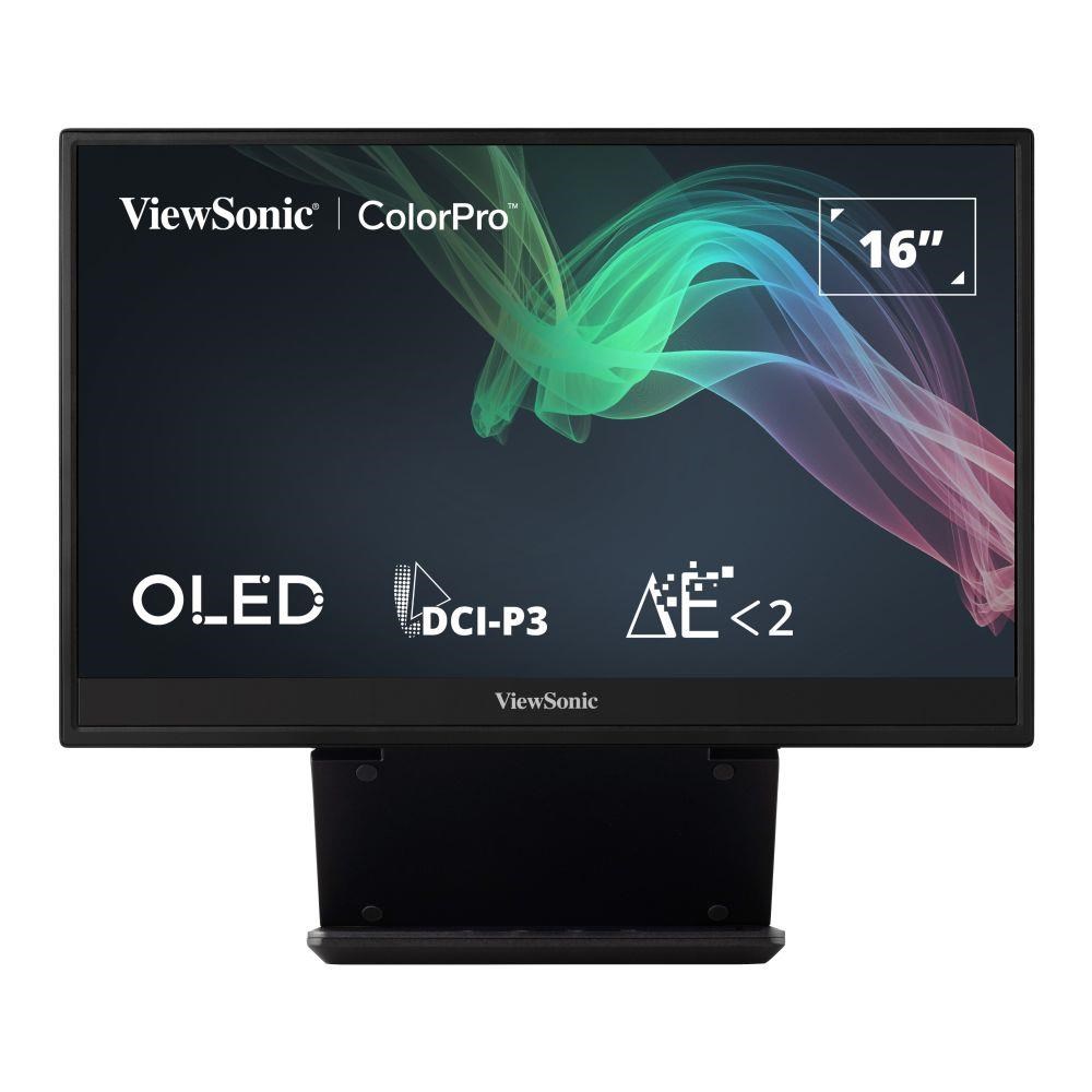 Viewsonic VP Series VP16-OLED monitor komputerowy 40,6 cm (16") 1920 x 1080 px Full HD Czarny - obrazek 2