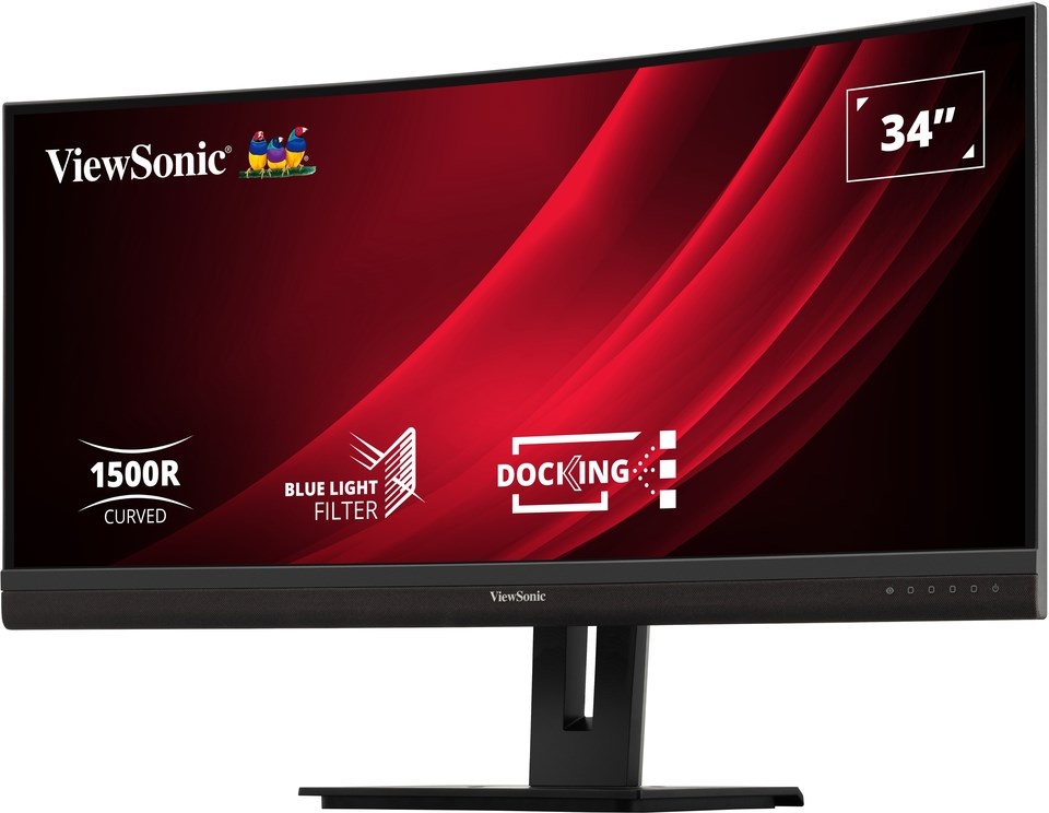 Viewsonic VG3456C monitor komputerowy 86,4 cm (34") 3440 x 1440 px UltraWide Quad HD LED Czarny - obrazek 3