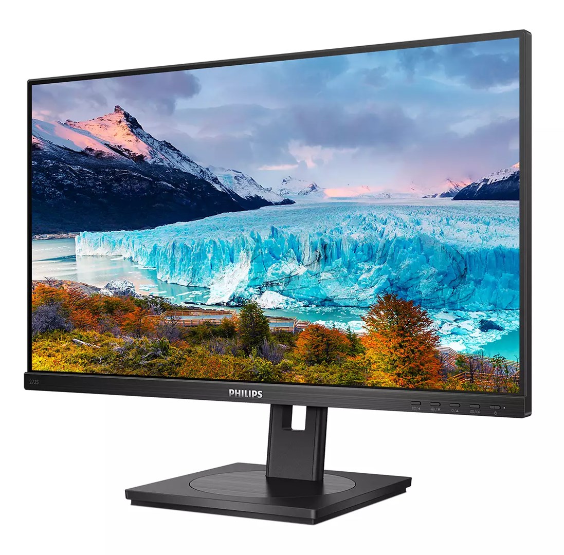 Philips 272S1M/00 monitor komputerowy 68,6 cm (27") 1920 x 1080 px Full HD LCD Czarny - obrazek 2