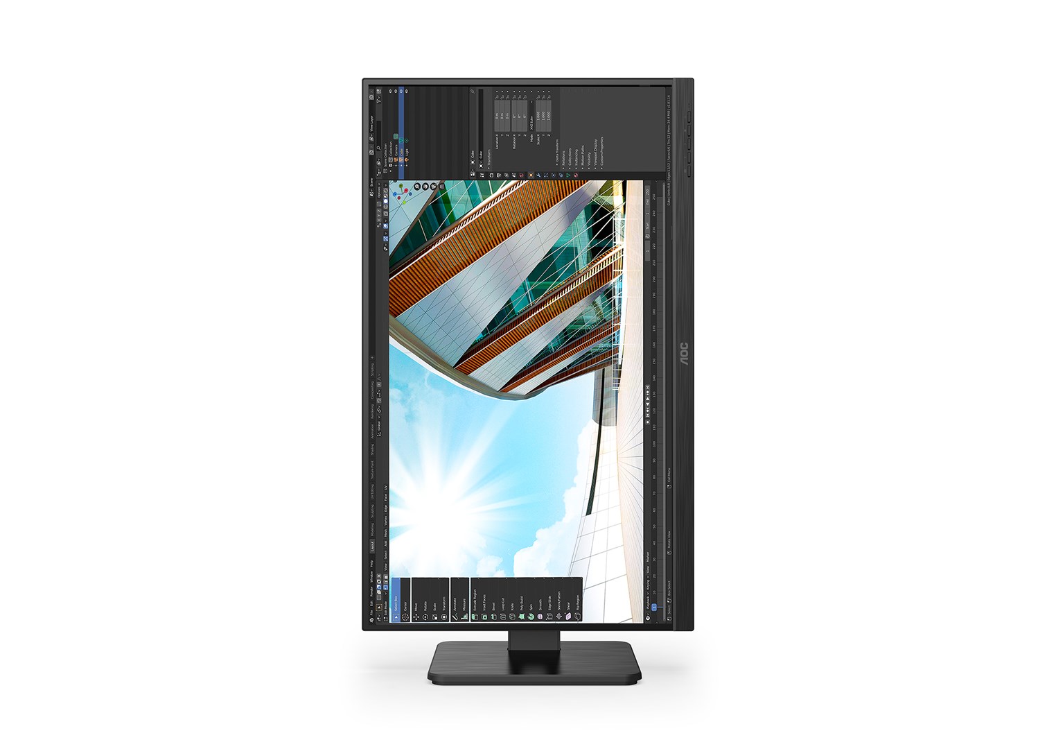 MONITOR AOC LED 24" Q24P2Q - obrazek 2