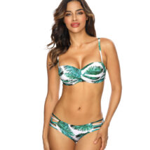 Kostium dwuczęściowy Kostium kąpielowy Model N2-88/W kolor 441 White/Green – Etna