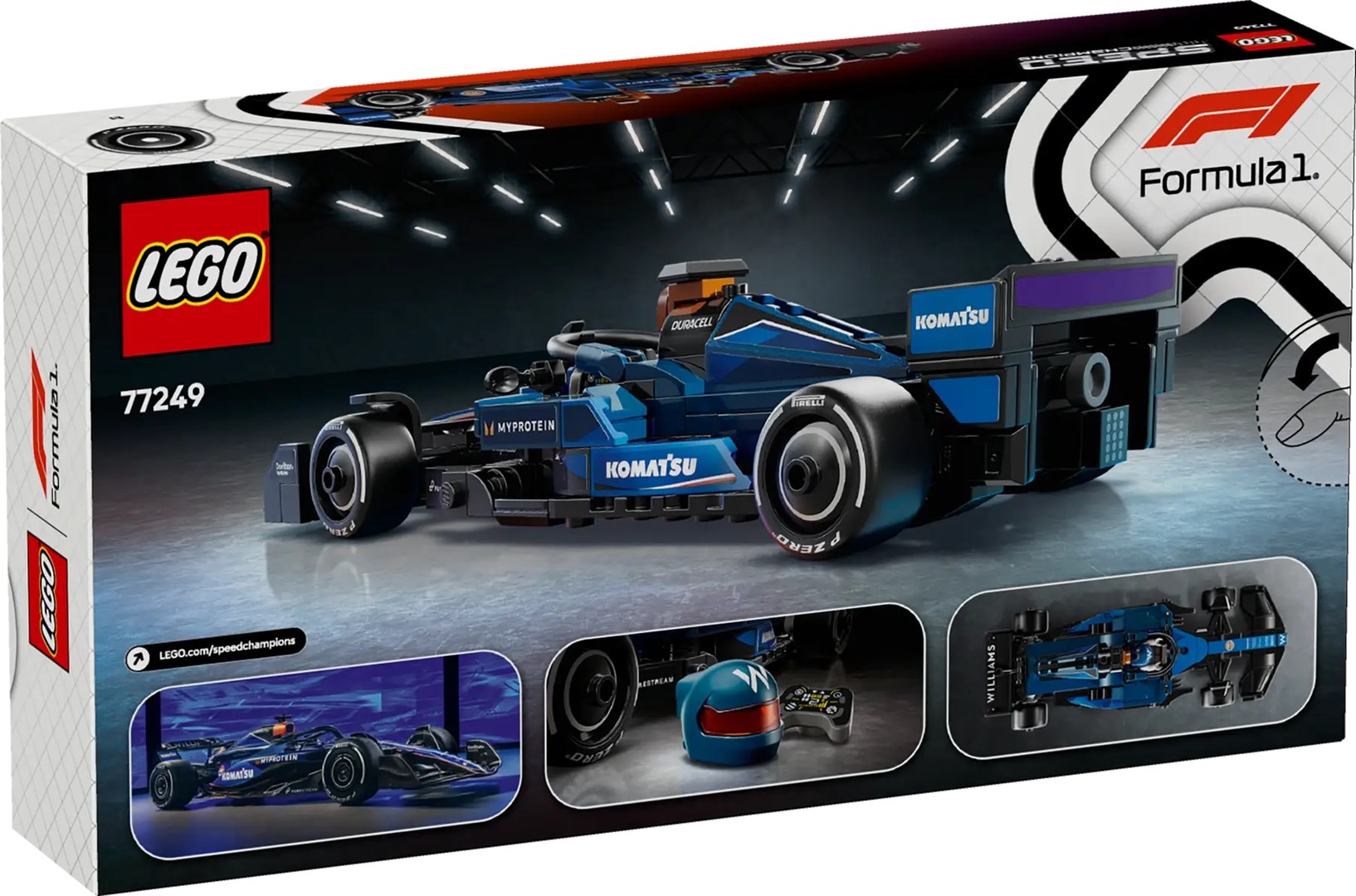 LEGO Speed Champions 77249 Bolid F1® Williams Racing FW46 V29 - obrazek 3