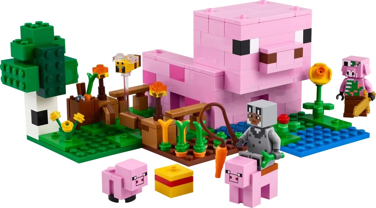 LEGO MINECRAFT 21268 Dom prosiaczka - obrazek 4