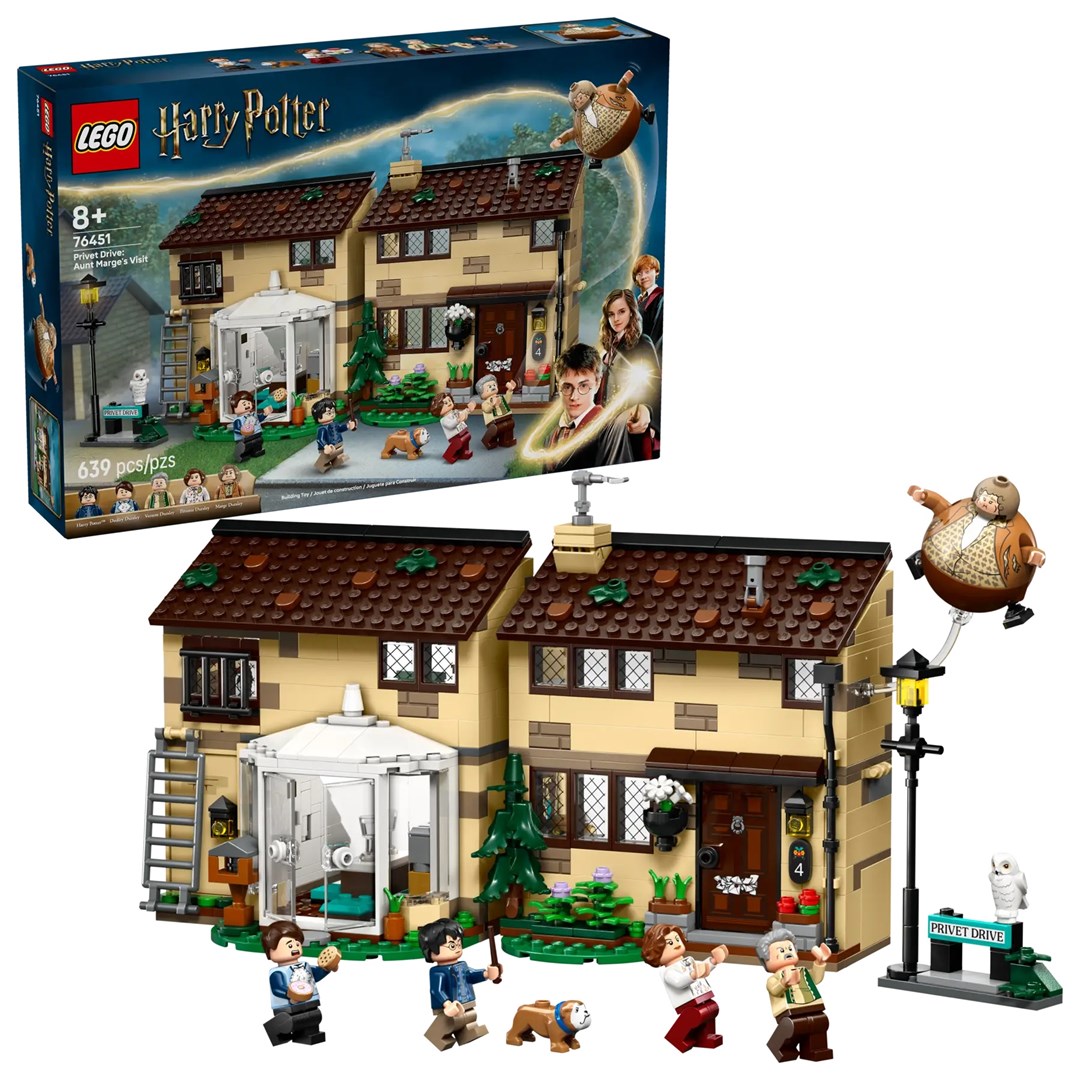 LEGO Harry Potter 76451 Privet Drive: Wizyta ciotki Marge