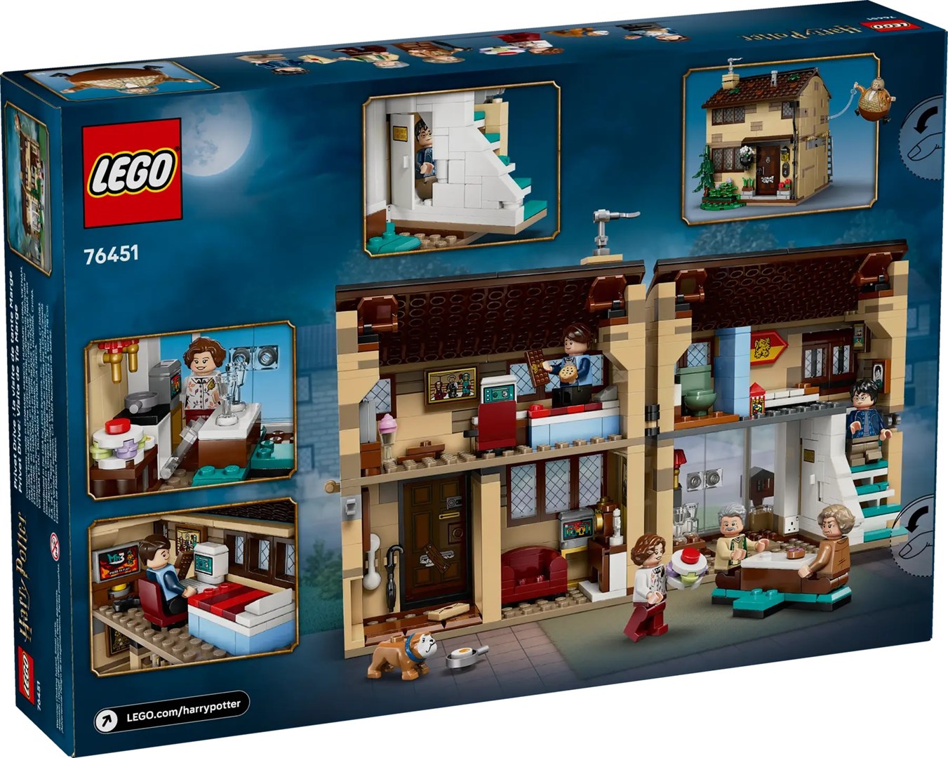 LEGO Harry Potter 76451 Privet Drive: Wizyta ciotki Marge - obrazek 3