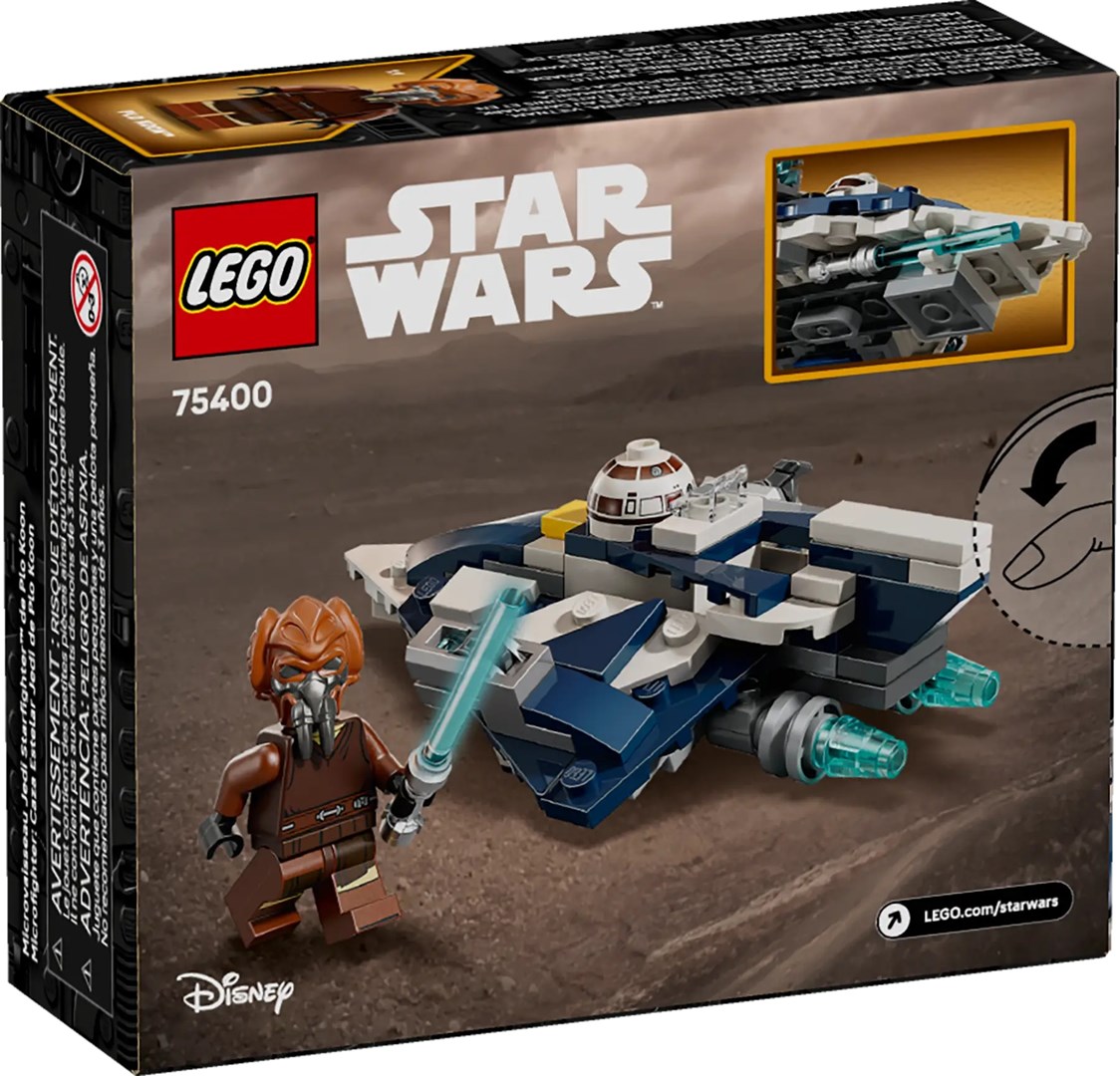 LEGO Star Wars 75400 Mikromyśliwiec Jedi Plo Koona - obrazek 3