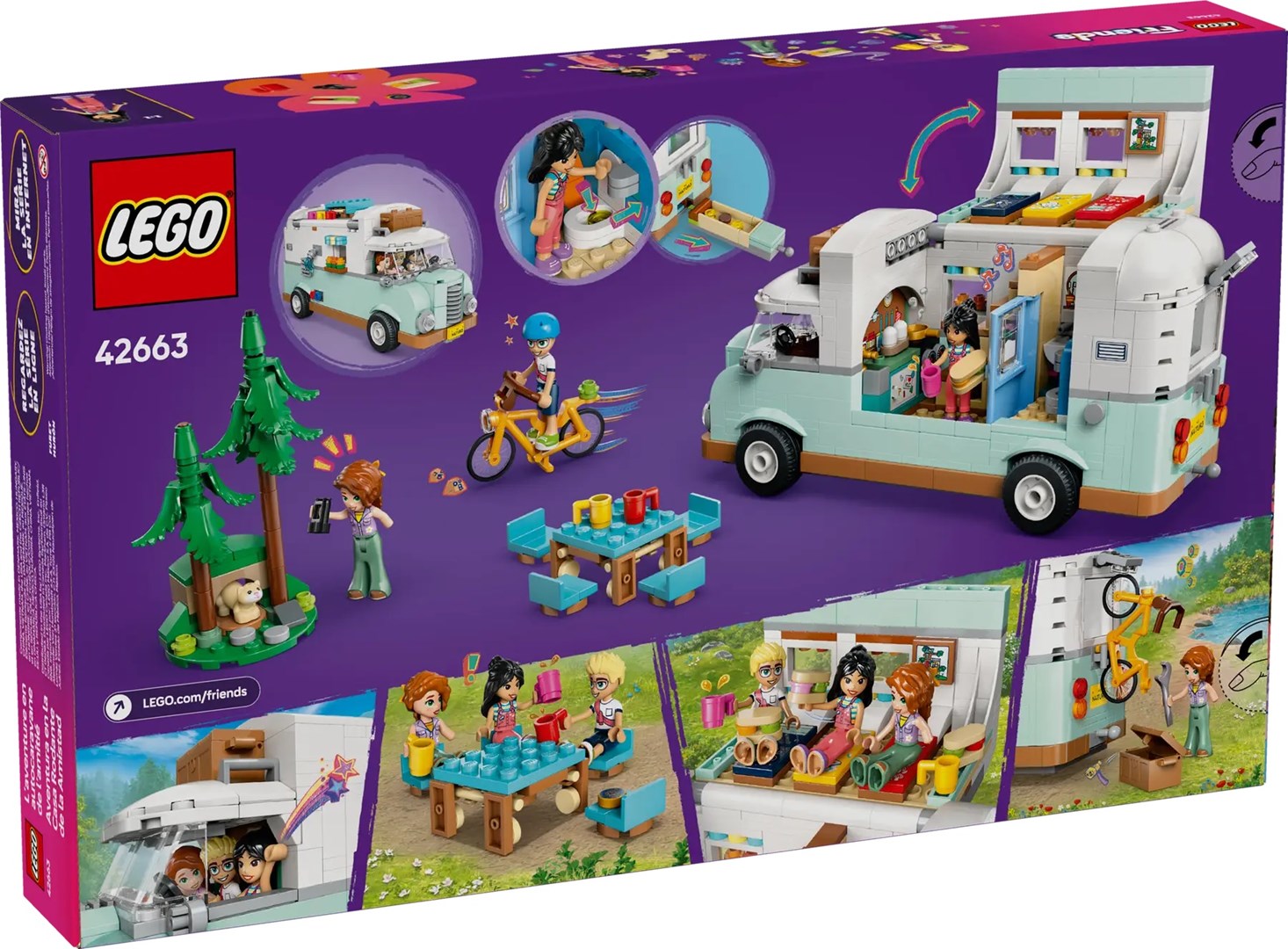 LEGO FRIENDS 42663 Przygoda w kamperze przyjaciół - obrazek 3