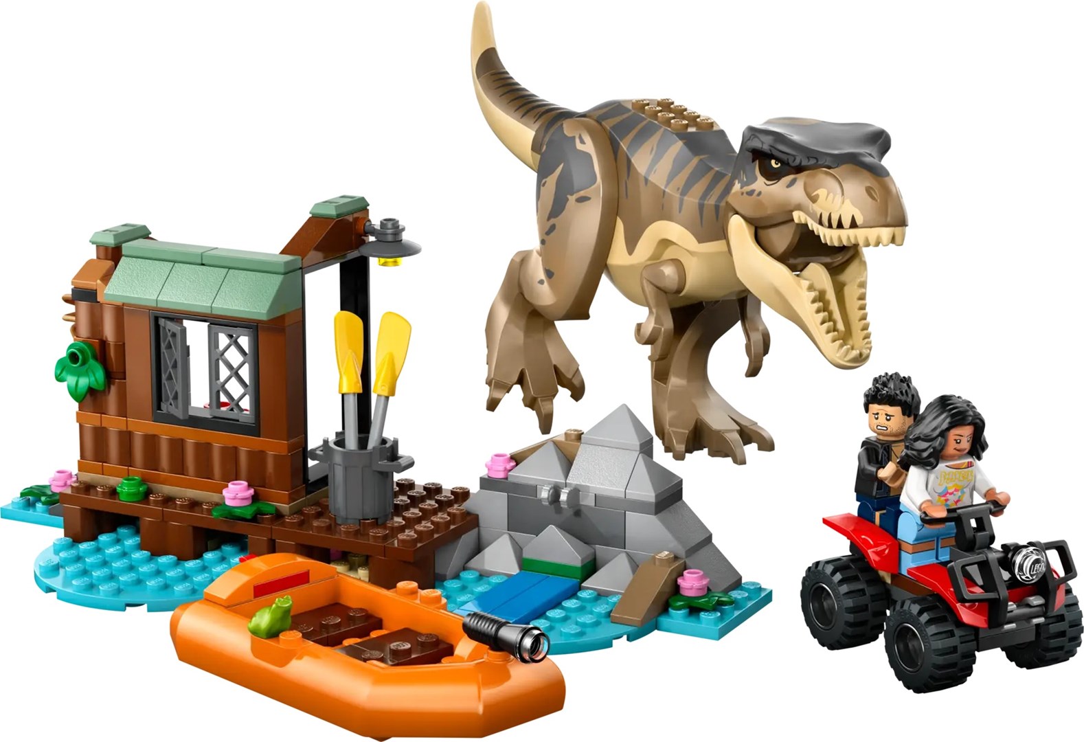 LEGO Jurassic World 76975 Ucieczka rzeką przed tyranozaurem - obrazek 4