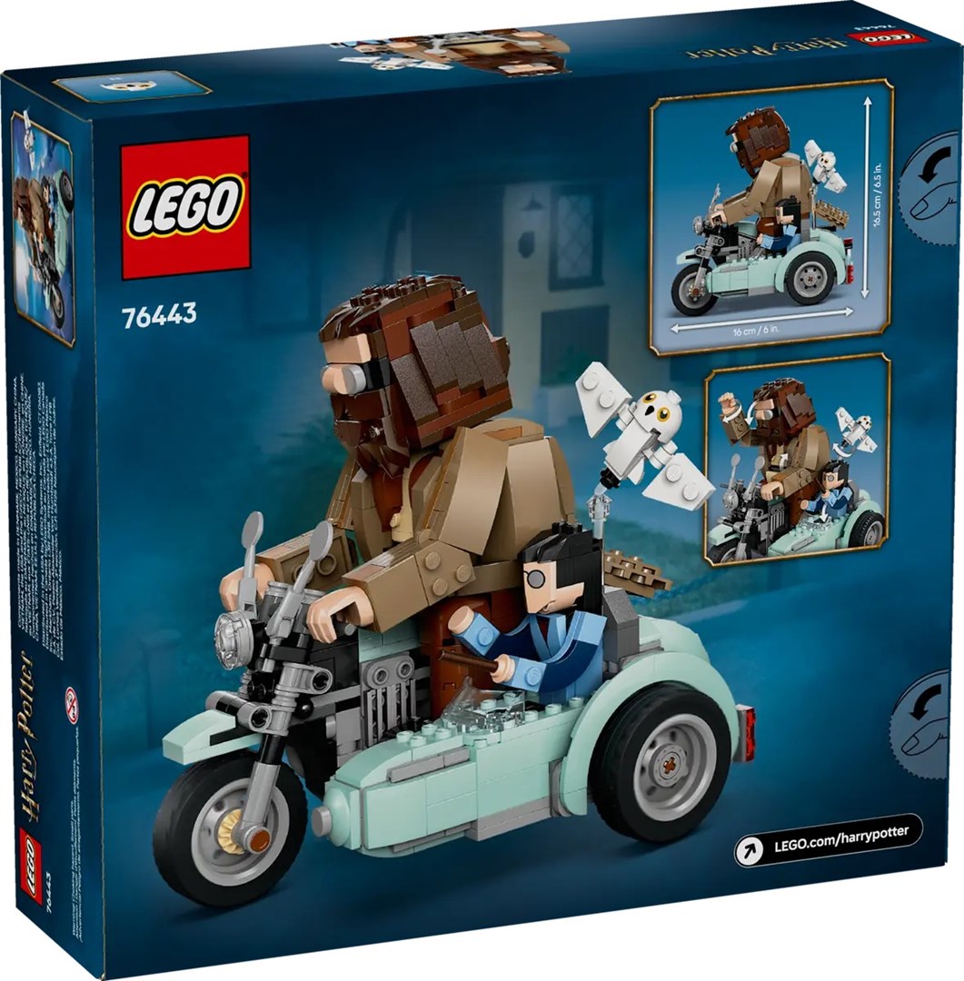 LEGO HARRY POTTER 76443 Przejażdżka motocyklowa Hagrida i Harry’ego - obrazek 3
