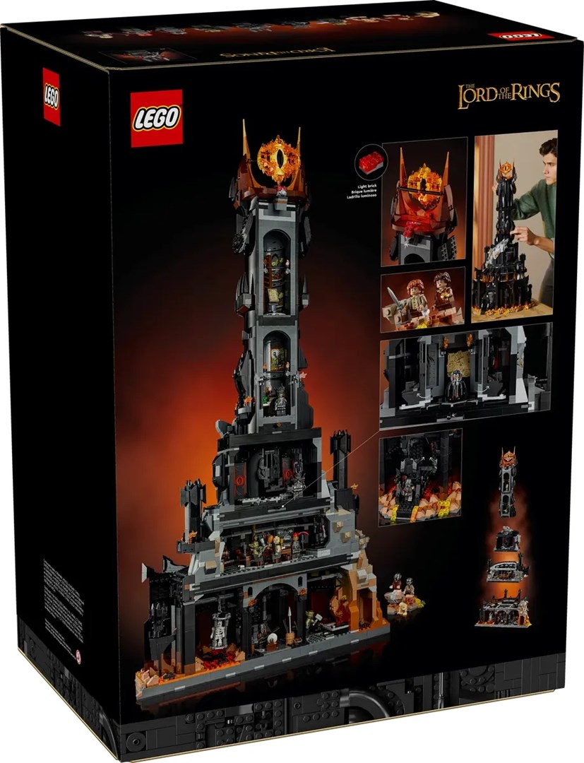 LEGO ICONS 10333 Władca pierścieni: Barad-dur - obrazek 3
