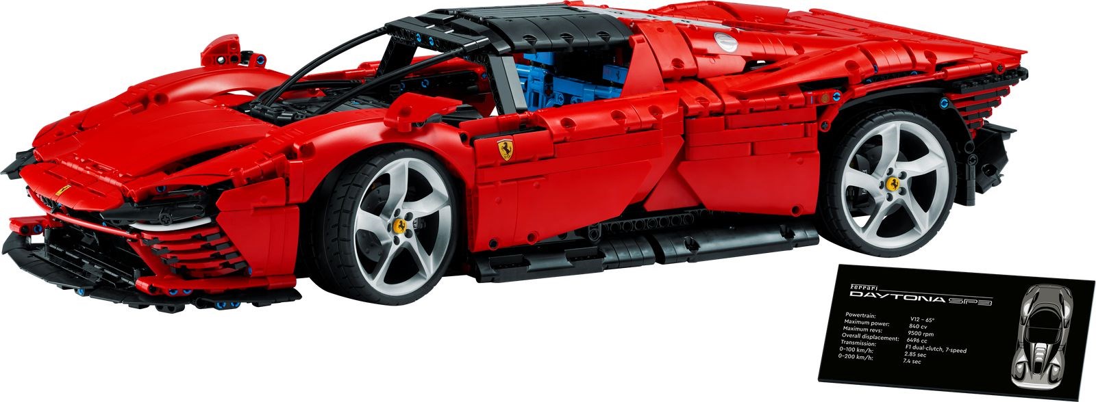 LEGO TECHNIC 42143 Ferrari Daytona SP3 - obrazek 4
