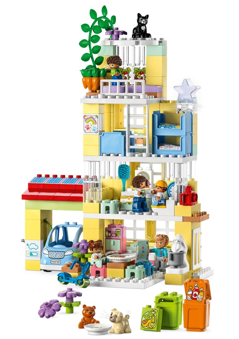 LEGO DUPLO Town 10994 Dom rodzinny 3 w 1 - obrazek 4