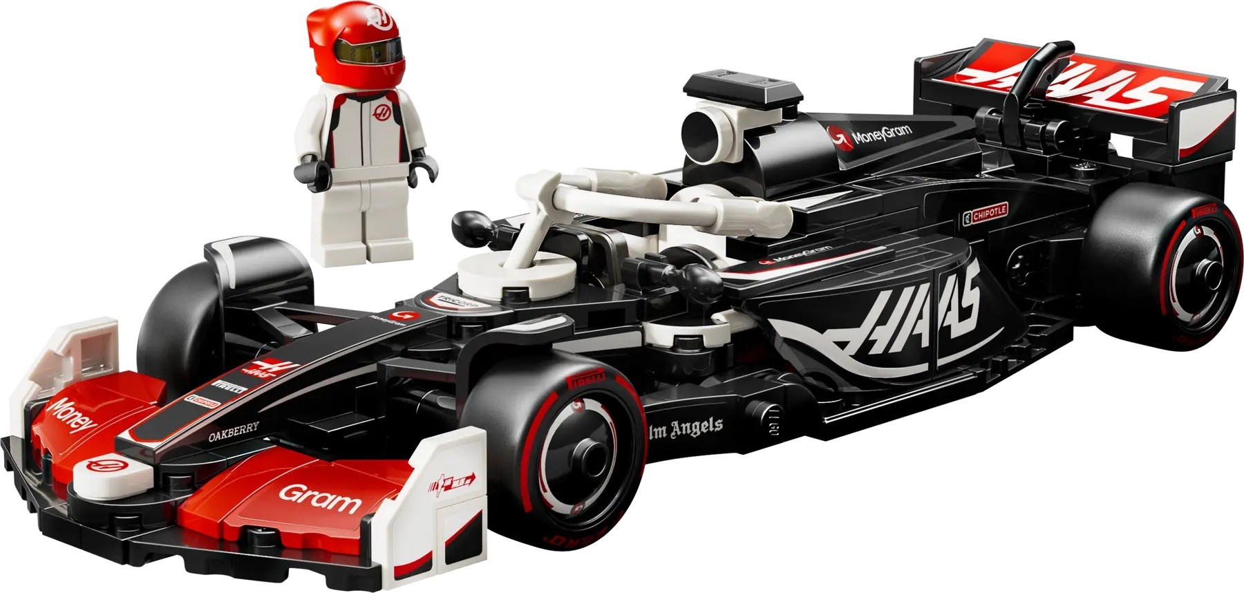 LEGO Speed Champions 77250 Bolid F1® MoneyGram Haas Team VF-24 - obrazek 4