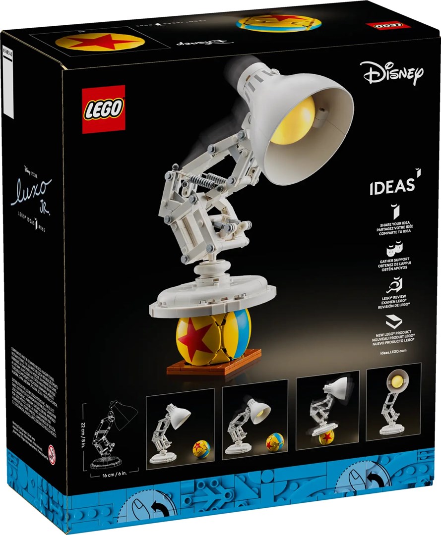 LEGO Ideas 21357 Disney Pixar Luxo Jr. - obrazek 3