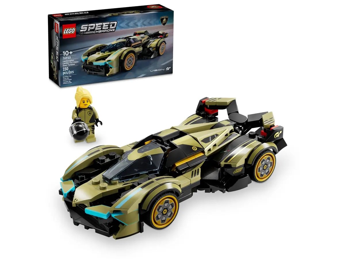 LEGO Speed Champions 76923 Luksusowe Lamborghini Lambo V12 Vision GT - obrazek 4