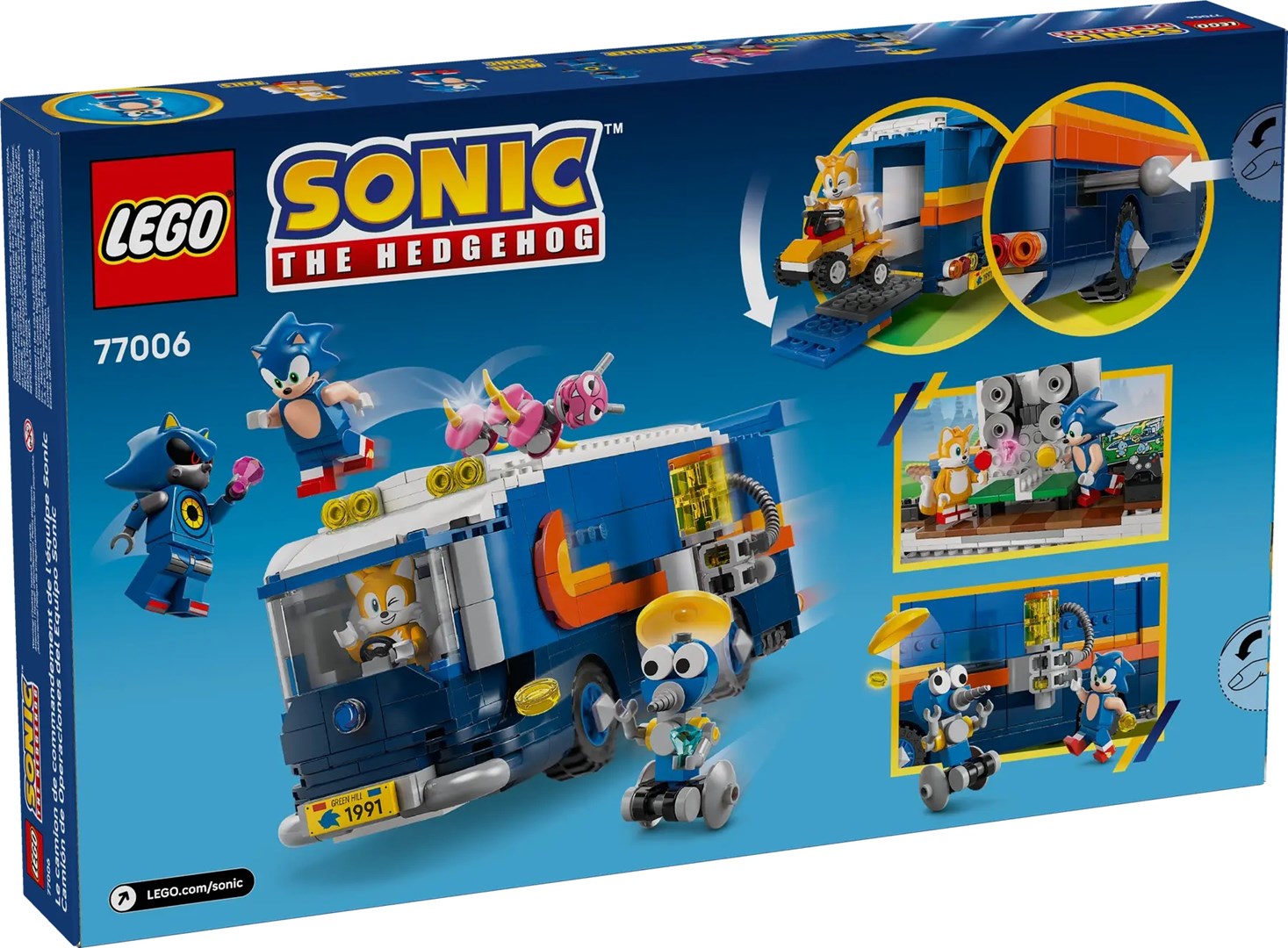 LEGO Sonic 77006 Sonic i pojazd do zadań specjalnych - obrazek 3