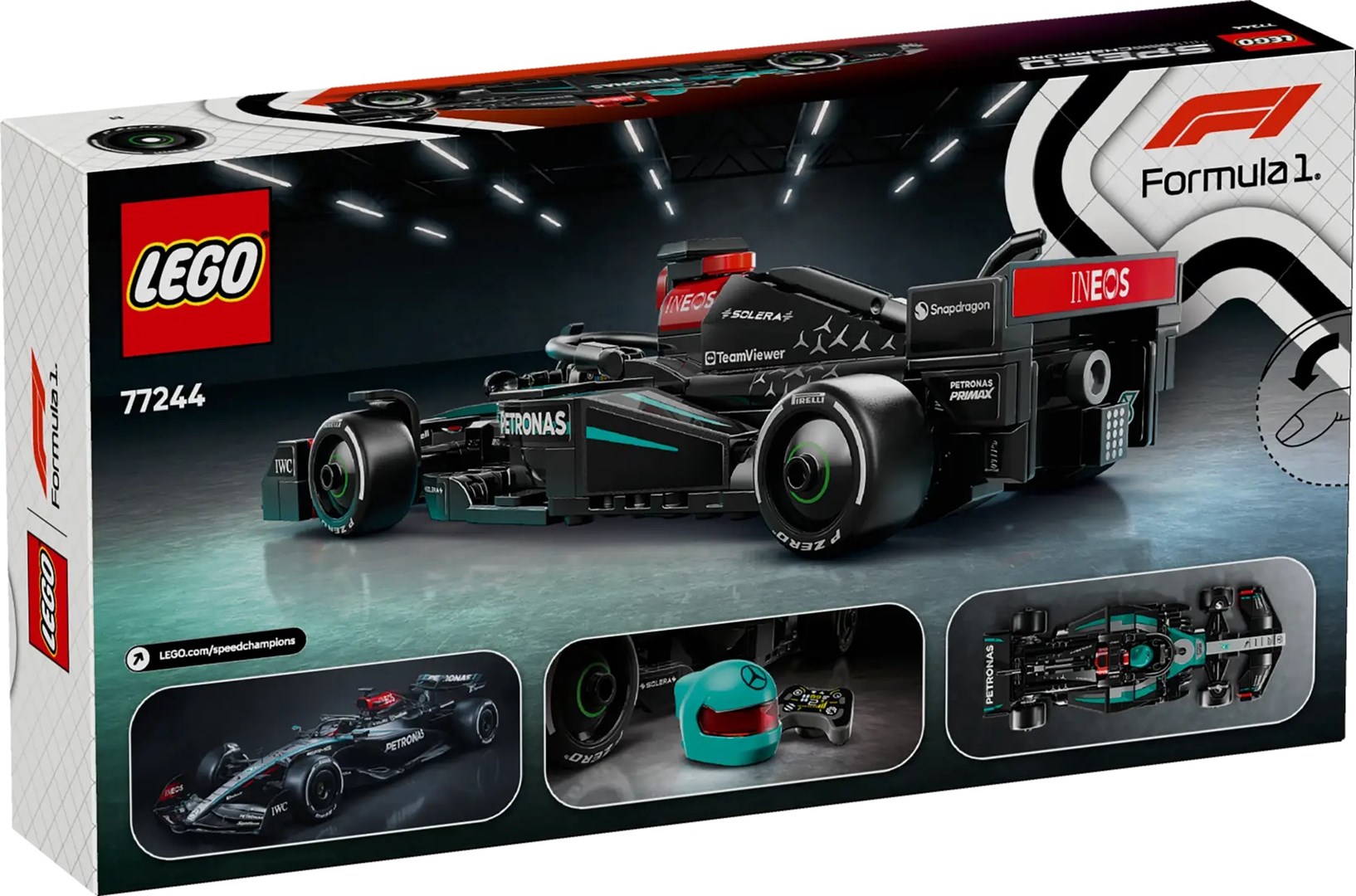 LEGO Speed Champions 77244 Bolid F1 Mercedes-AMG W15 - obrazek 3