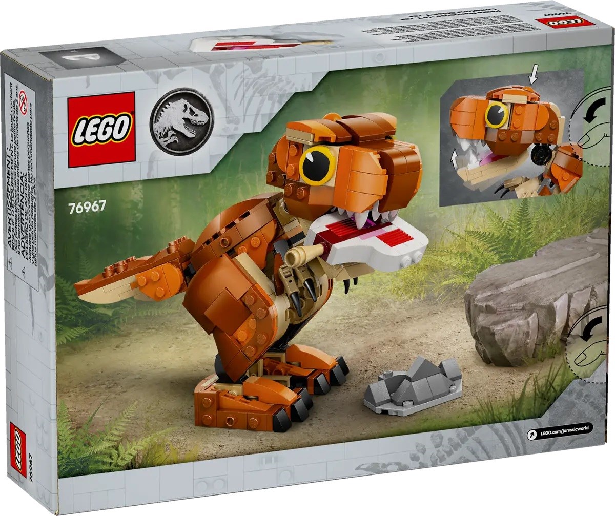 LEGO JURASSIC WORLD 76967 Tyranozaur Mały - obrazek 3