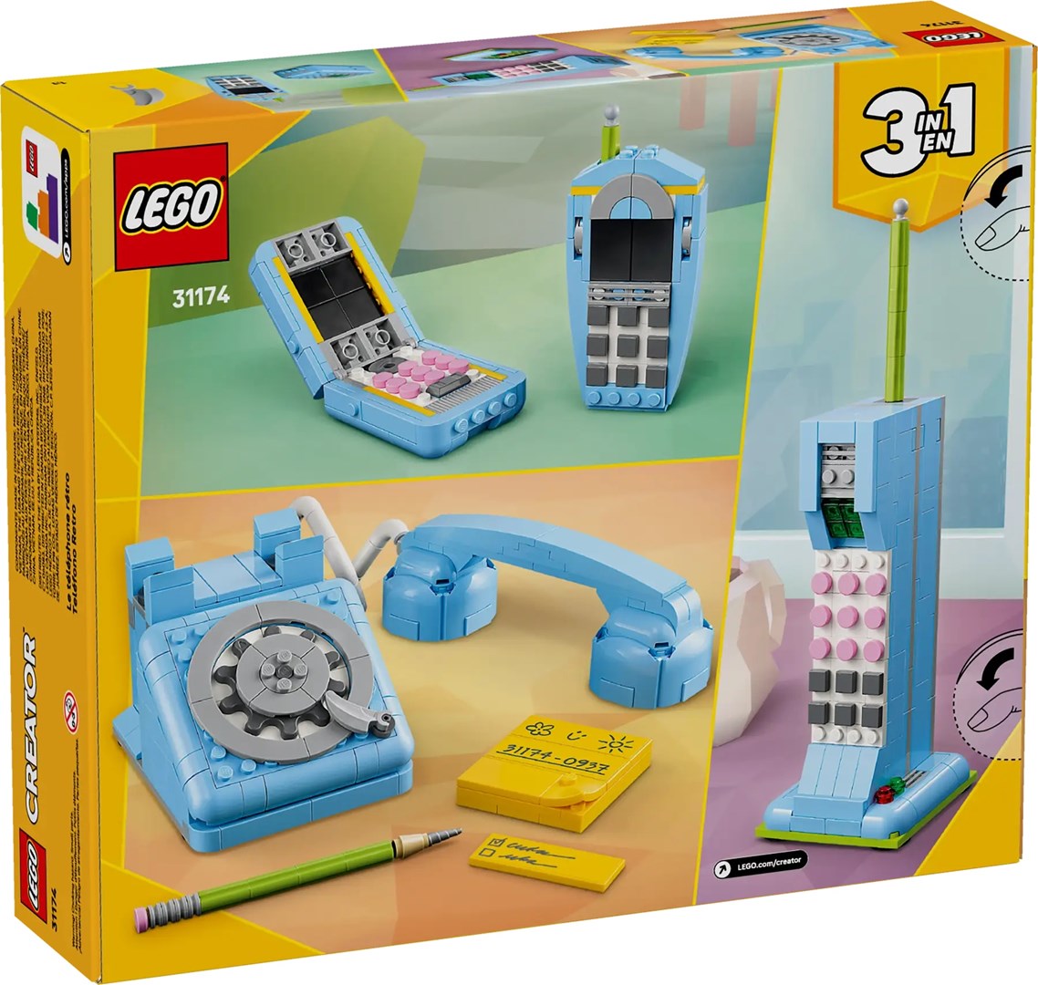 LEGO Creator 31174 Telefon w stylu retro - obrazek 3