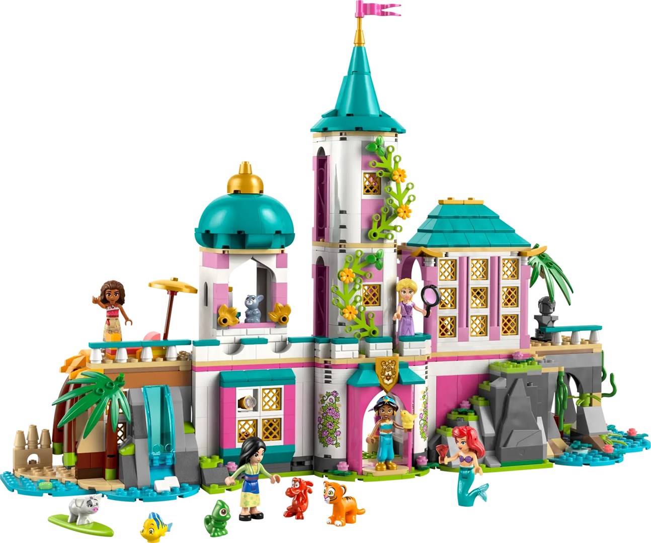 LEGO Disney Princess 43267 Zamek księżniczek i królewskie zwierzaki - obrazek 4