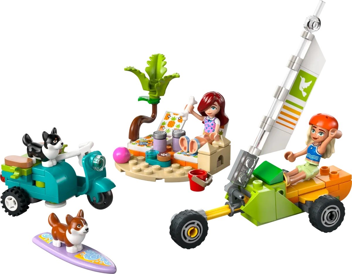LEGO FRIENDS 42641 Przygoda z surfującymi psami i skuterem - obrazek 4