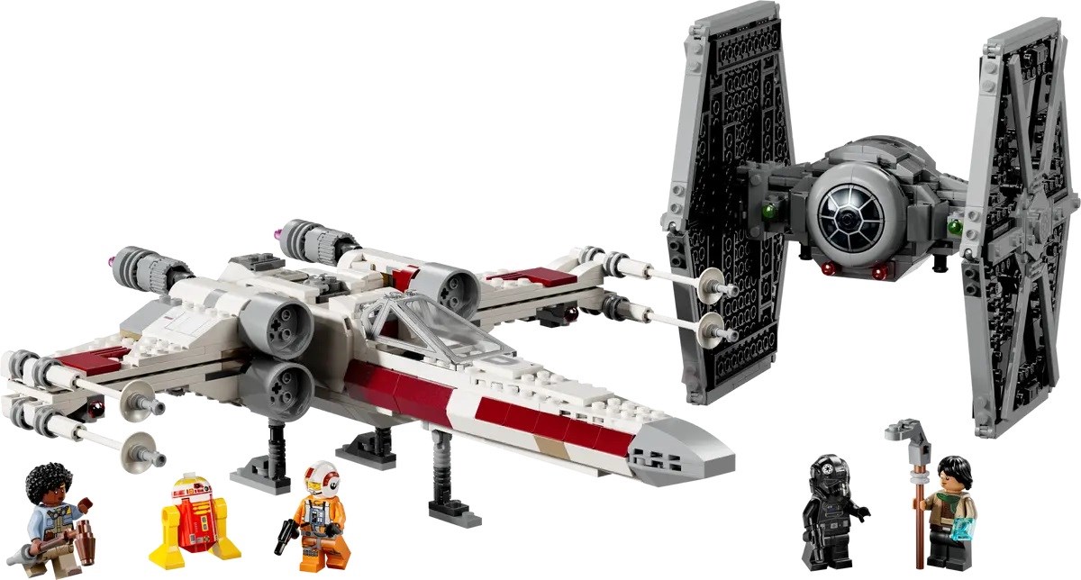 LEGO STAR WARS 75393 Hybryda TIE Fightera i X-Winga - obrazek 4