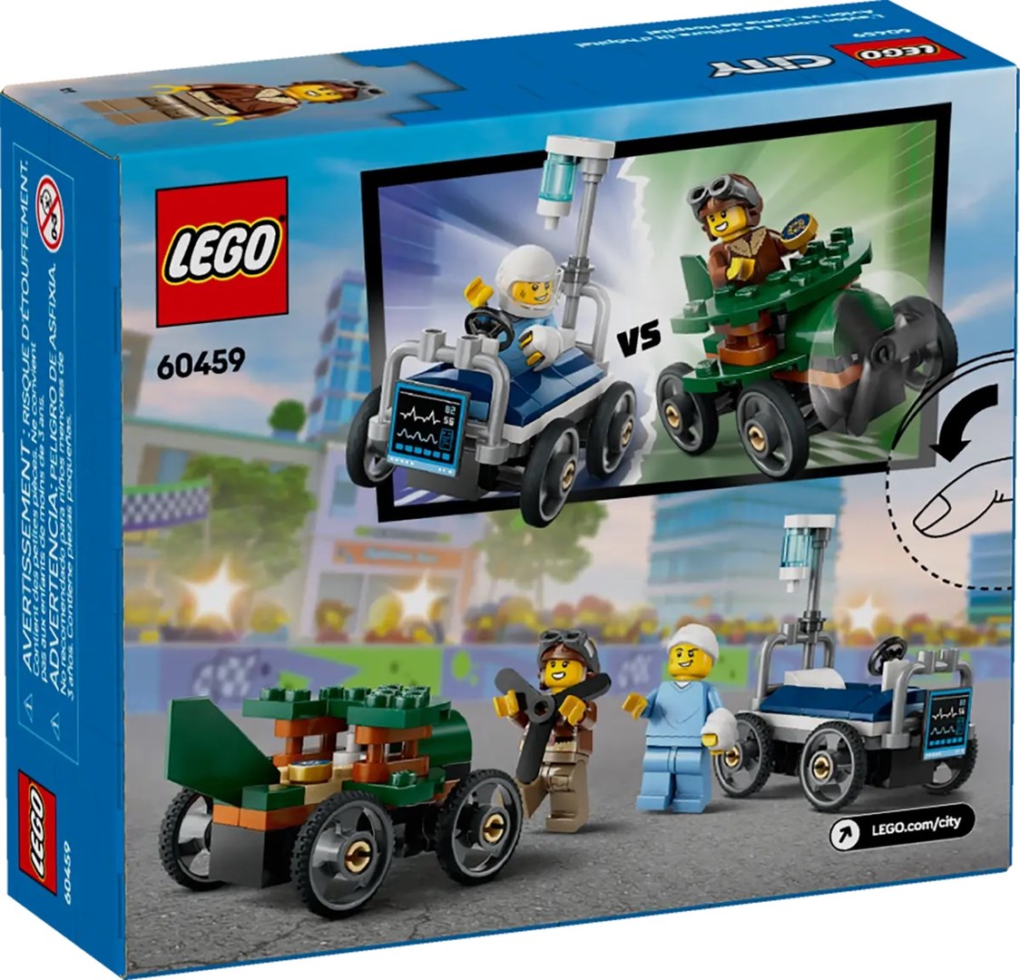 LEGO CITY 60459 Samolot kontra łóżko szpitalne - obrazek 3
