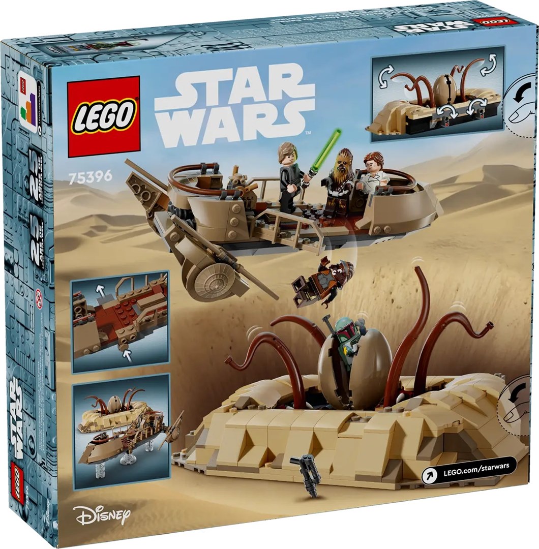 LEGO STAR WARS 75396 Pustynna barka i jama sarlacca - obrazek 3