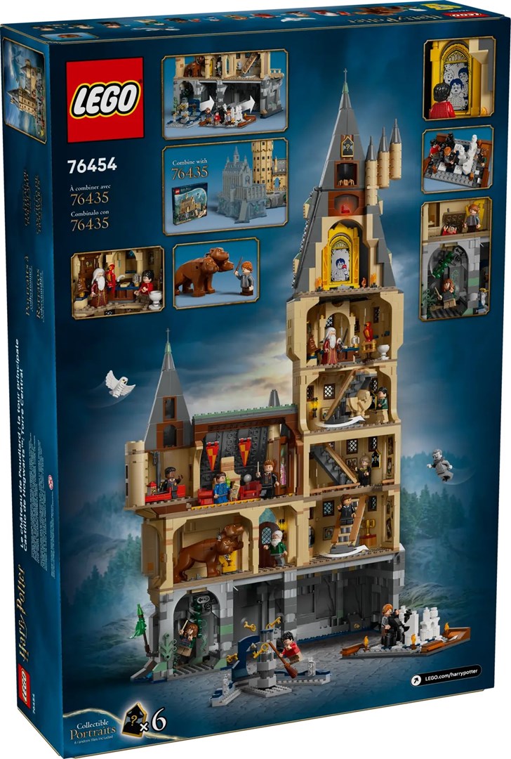 LEGO Harry Potter 76454 Zamek Hogwart: Główna wieża - obrazek 3