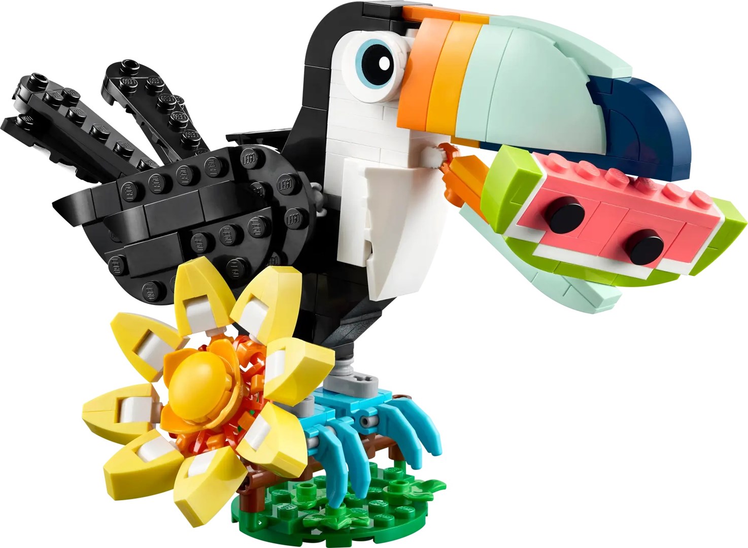 LEGO Creator 3w1 31173 Dzikie zwierzęta: Tropikalny tukan - obrazek 4