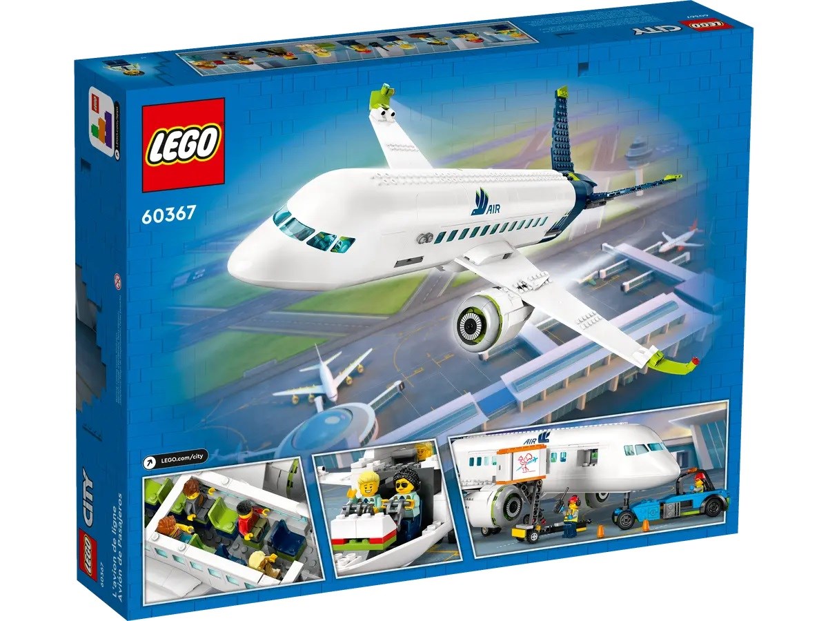 LEGO City 60367 Samolot pasażerski - obrazek 3