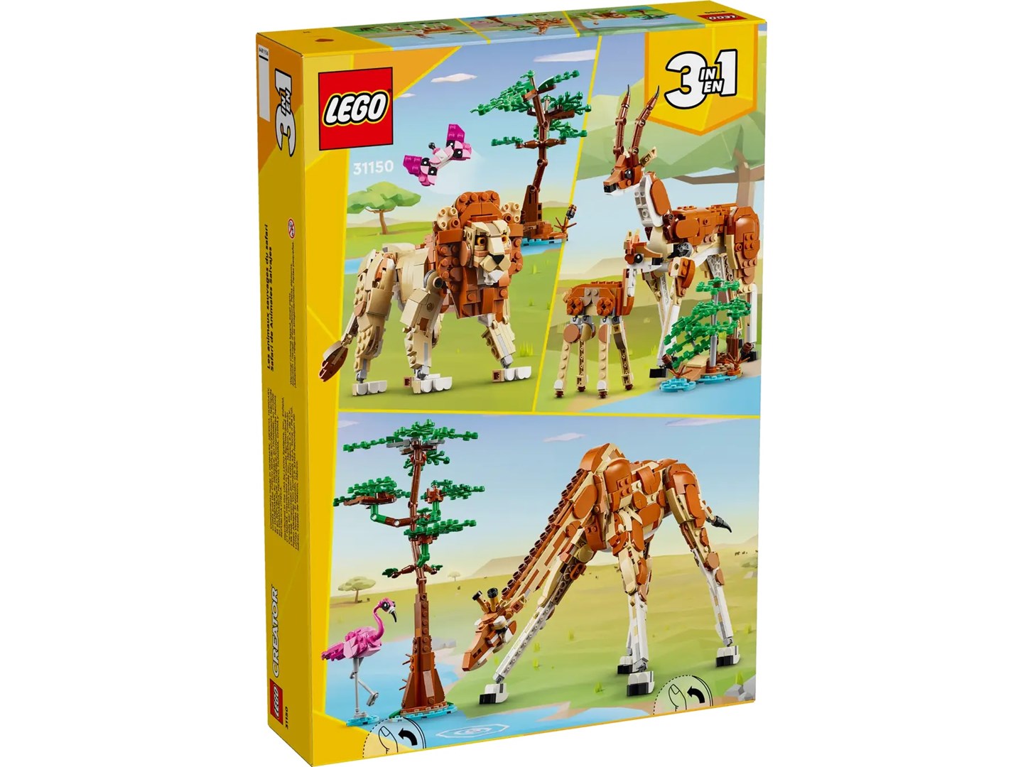 LEGO Creator 31150 Dzikie zwierzęta z safari - obrazek 3
