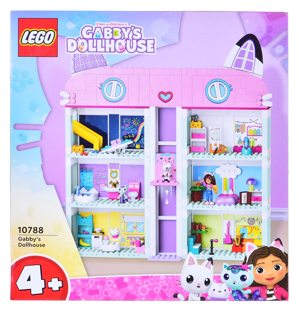 LEGO Gabby's Dollhouse 10788 Koci domek Gabi - obrazek 4