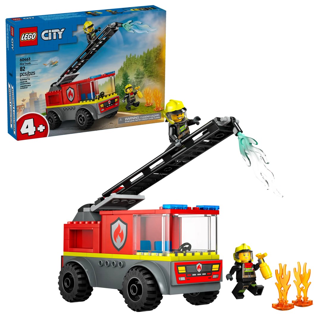 LEGO CITY 60463 Wóz strażacki z drabiną - obrazek 3