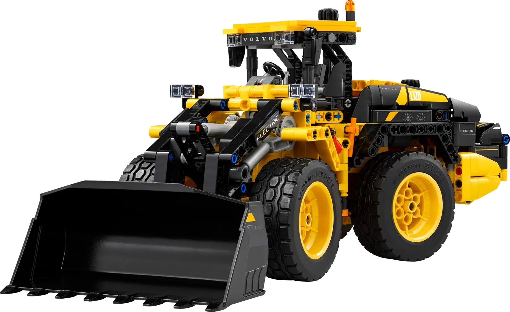 LEGO Technic 42209 Ładowarka kołowa Volvo L120 Electric - obrazek 4